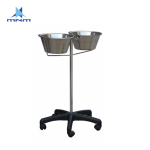 Bowl Stand Double Stainless Steel Medical Basin Trolley MNM-OTR-9910 – Price in Pakistan