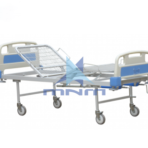 2 Crank Manual Hospital Bed – Fowler Patient Bed Manufacturer Price
